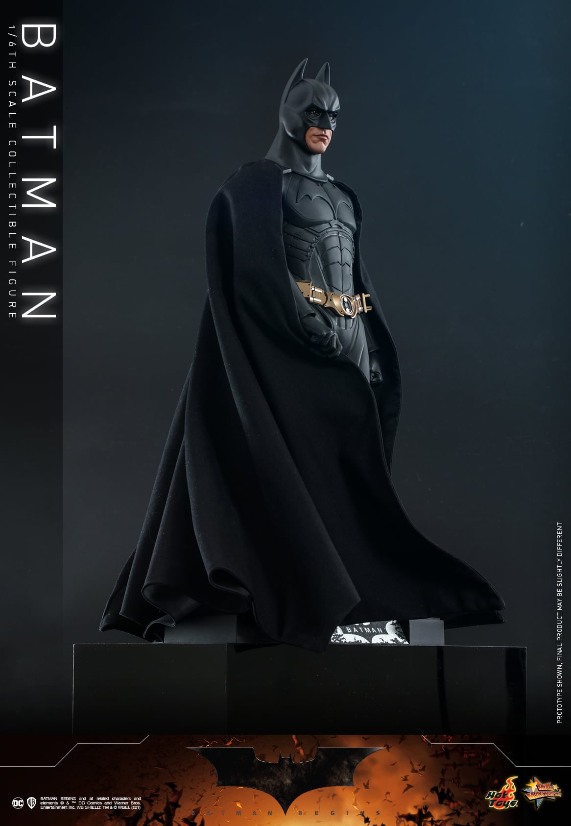 Figura Batman Begins Figura Movie Masterpiece 1/6 Batman Hot Toys Exclusive 32 cm Hot Toys