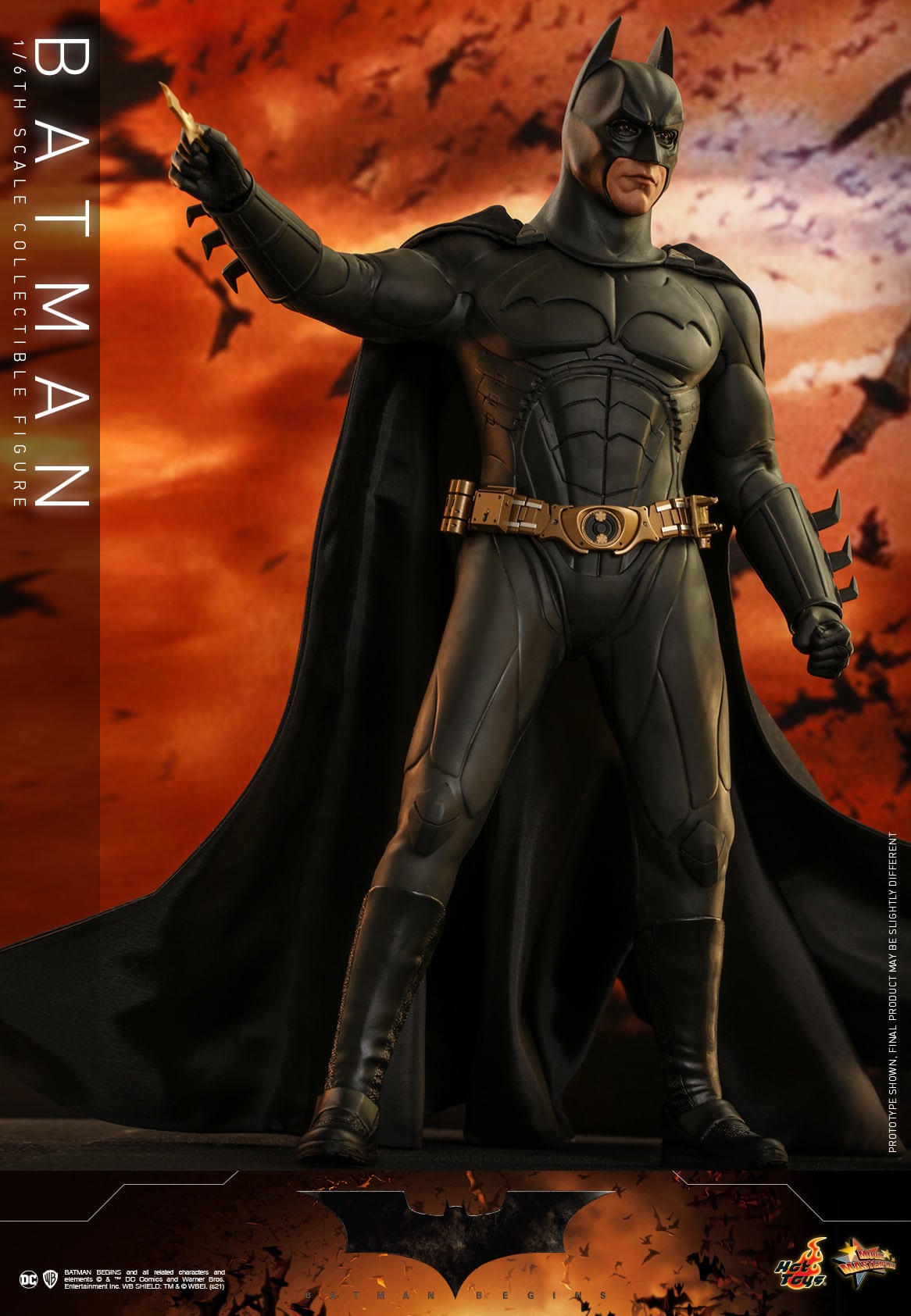 Figura Batman Begins Figura Movie Masterpiece 1/6 Batman Hot Toys Exclusive 32 cm Hot Toys