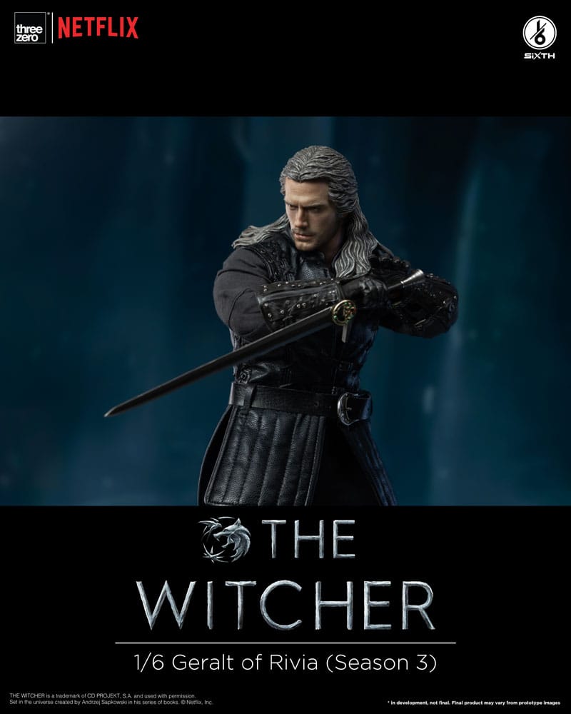 Figura The Witcher Season 3 Figura 1/6 Geralt of Rivia 31 cm Threezero