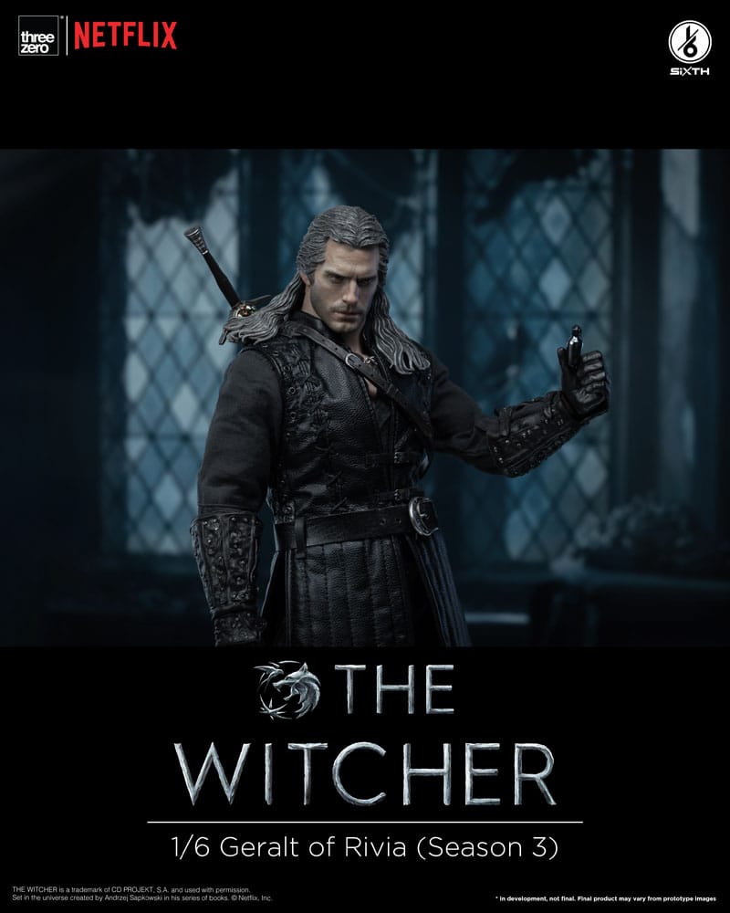 Figura The Witcher Season 3 Figura 1/6 Geralt of Rivia 31 cm Threezero