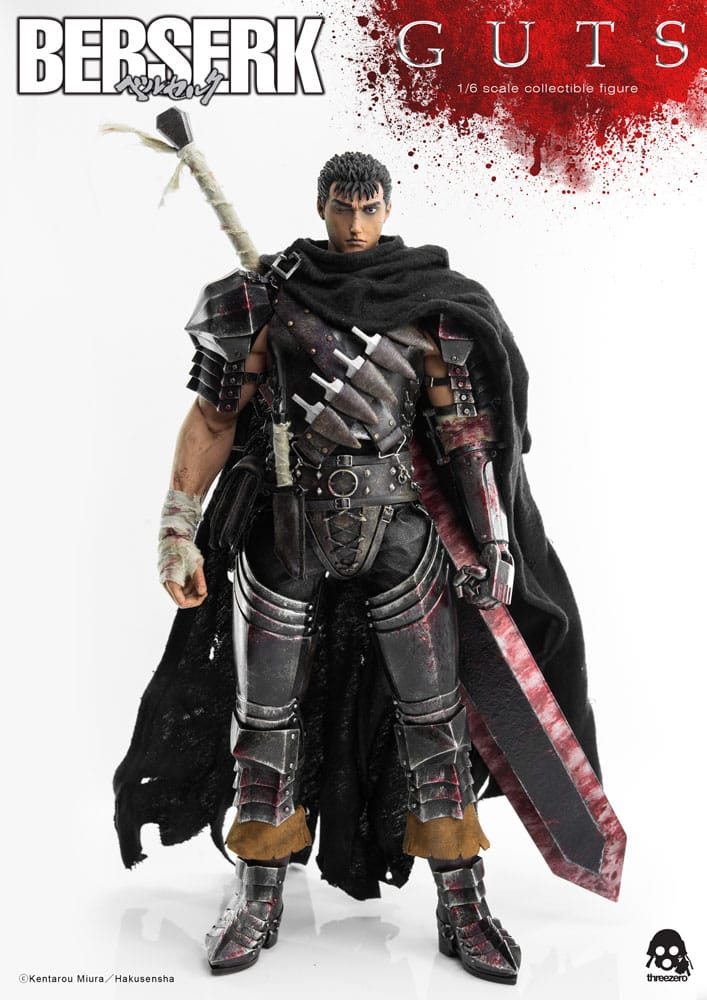 Figura Berserk Guts 1/6 (Black Swordsman) 32 cm Threezero