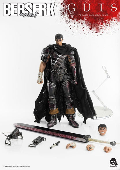 Figura Berserk Guts 1/6 (Black Swordsman) 32 cm Threezero