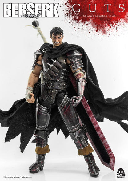 Figura Berserk Guts 1/6 (Black Swordsman) 32 cm Threezero