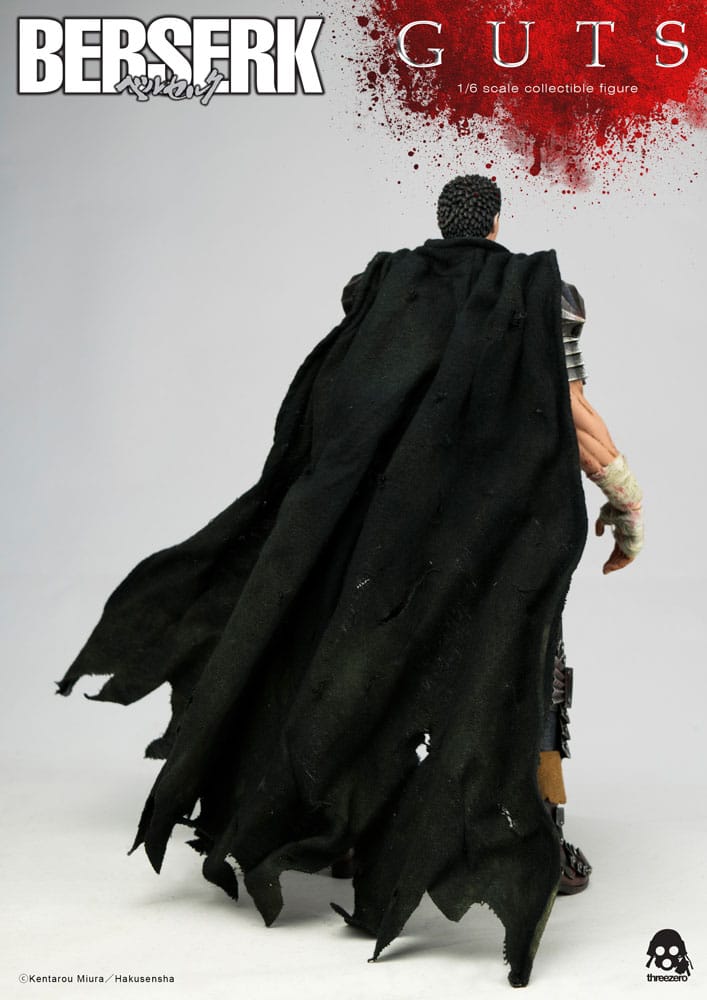 Figura Berserk Guts 1/6 (Black Swordsman) 32 cm Threezero