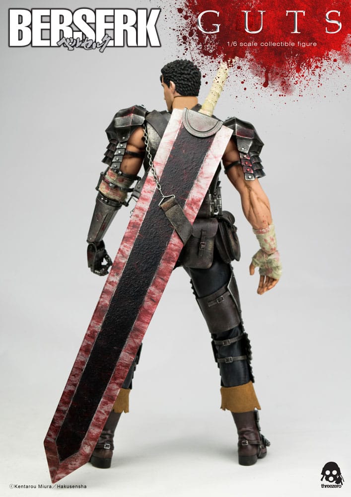 Figura Berserk Guts 1/6 (Black Swordsman) 32 cm Threezero