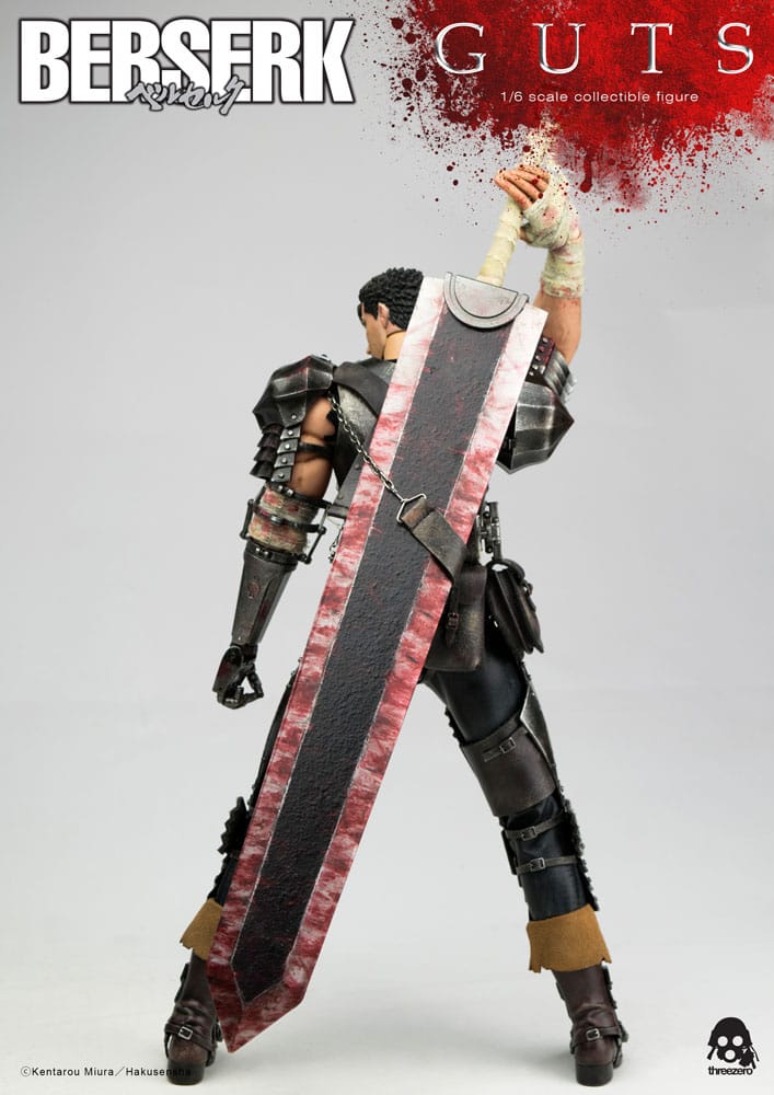 Figura Berserk Guts 1/6 (Black Swordsman) 32 cm Threezero