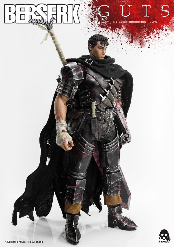 Figura Berserk Guts 1/6 (Black Swordsman) 32 cm Threezero