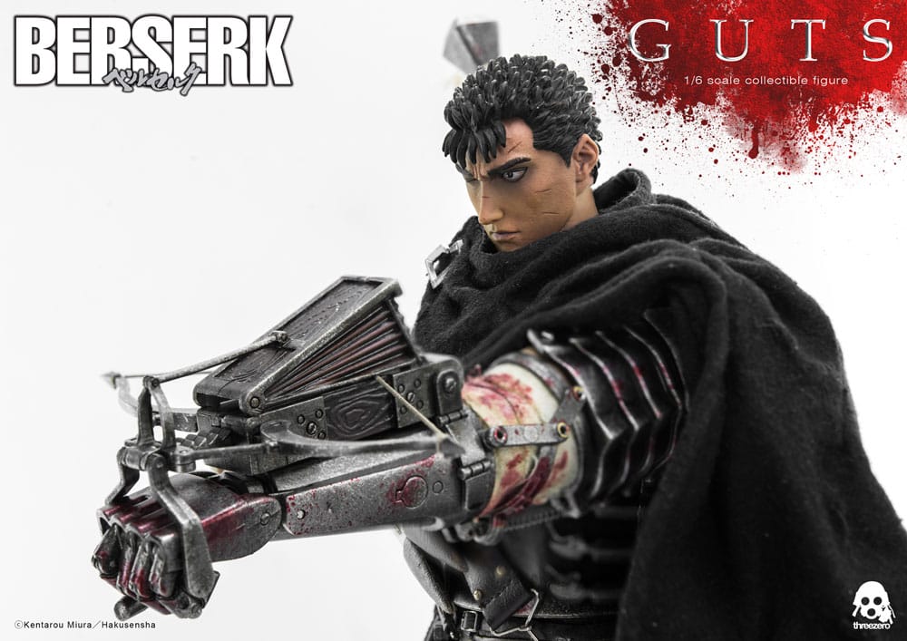 Figura Berserk Guts 1/6 (Black Swordsman) 32 cm Threezero