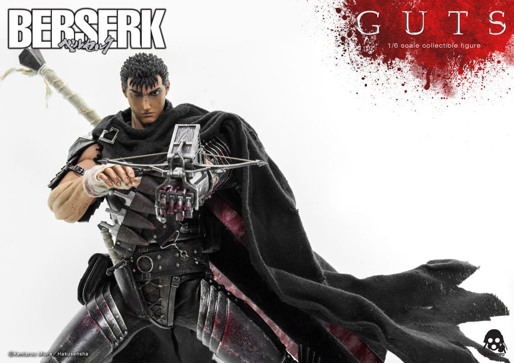 Figura Berserk Guts 1/6 (Black Swordsman) 32 cm Threezero