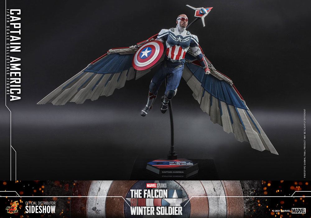 Figura The Falcon and The Winter Soldier Figura 1/6 Captain America 30 cm Hot Toys