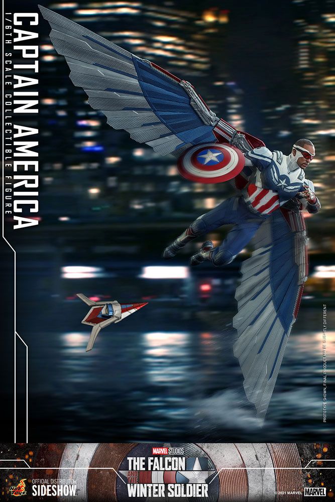 Figura The Falcon and The Winter Soldier Figura 1/6 Captain America 30 cm Hot Toys