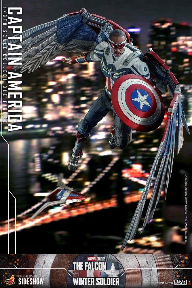 Figura The Falcon and The Winter Soldier Figura 1/6 Captain America 30 cm Hot Toys