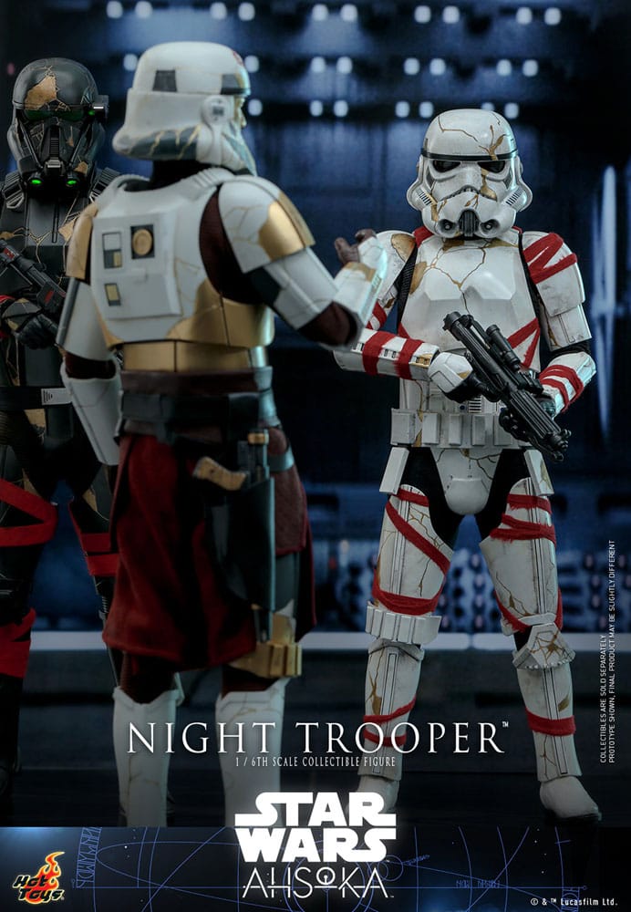 Figura Star Wars: Ahsoka Figura 1/6 Night Trooper 31 cm Hot Toys