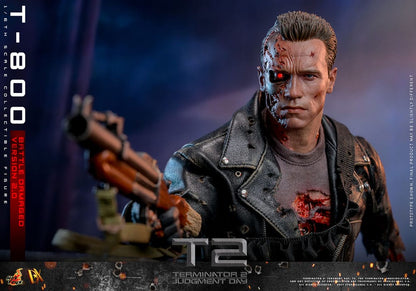 Figura Terminator 2 Figura 1/6 Movie Masterpiece T-800 Battle Damaged Version 2.0 32 cm Hot Toys