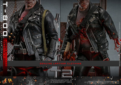 Figura Terminator 2 Figura 1/6 Movie Masterpiece T-800 Battle Damaged Version 2.0 32 cm Hot Toys